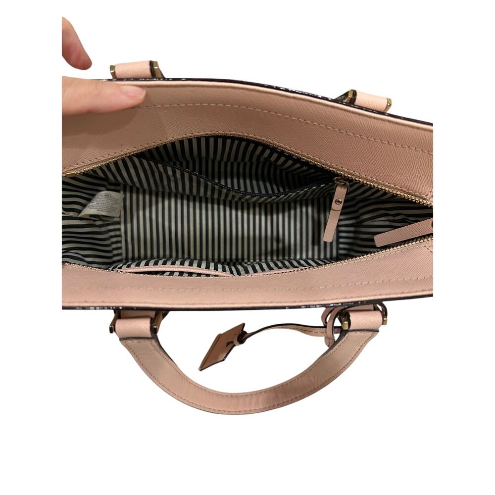 Kate Spade Hayden Satchel Blush Pink Leather Small Cameron Street Handbag - Picture 10 of 11